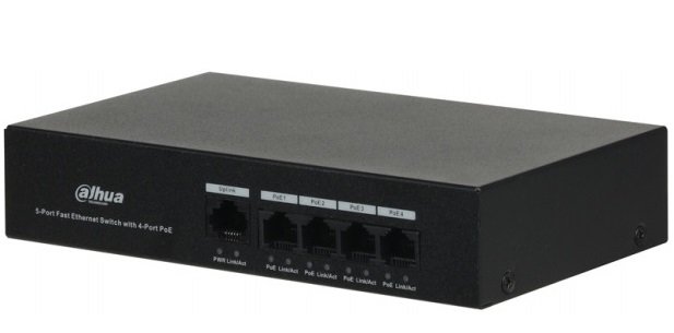 Switch POE Dahua DH-PFS3005-4ET-36